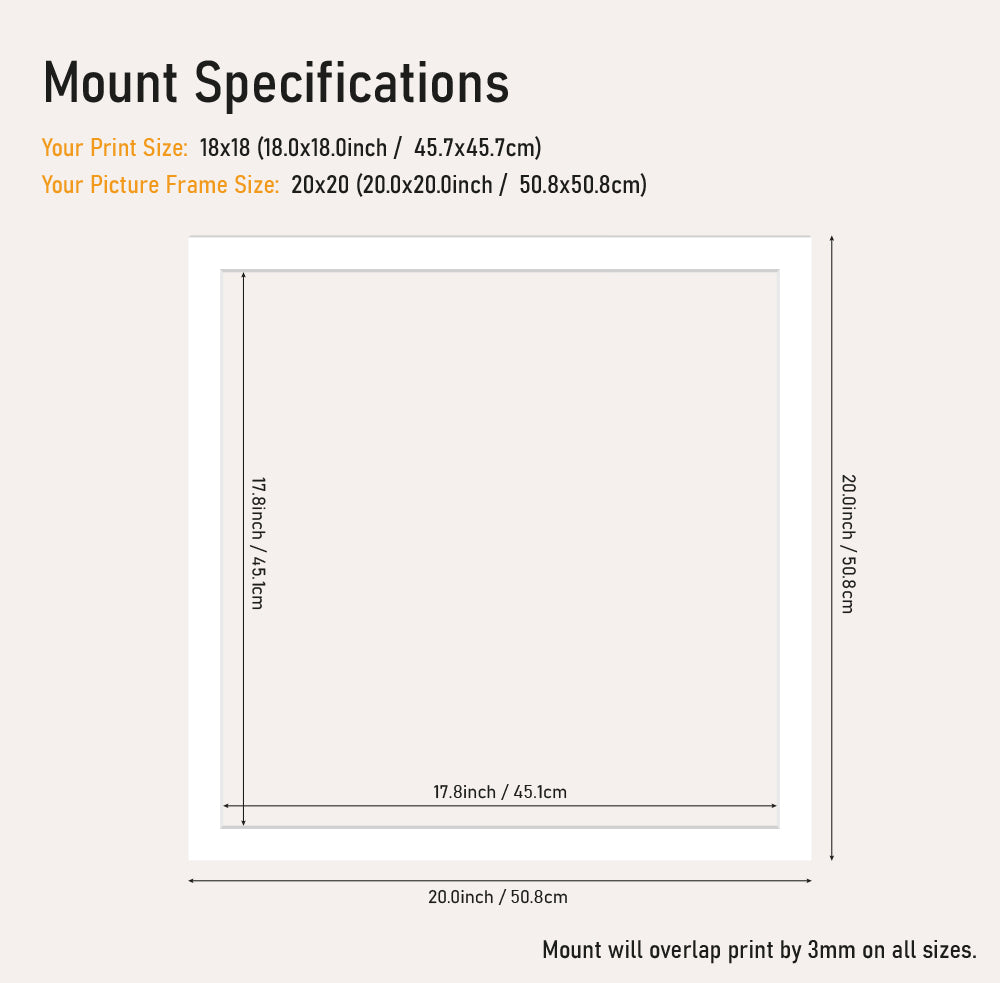 White Picture Mounts for Photo Frames – All Sizes Available – Acid-Free, UK Made