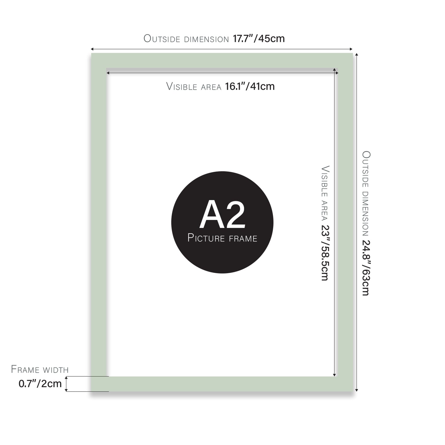 Mint A2 Polcore frame bulk buy
