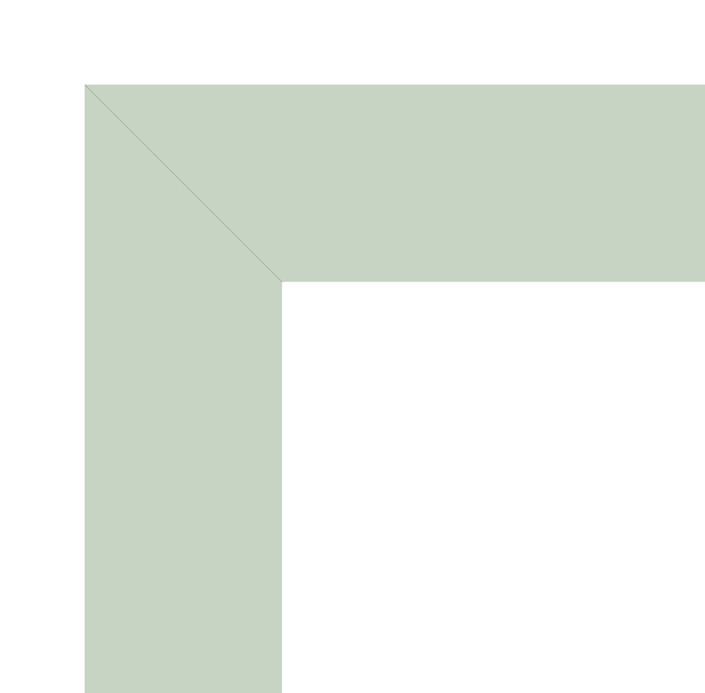Mint Picture Frame 20mm Edge