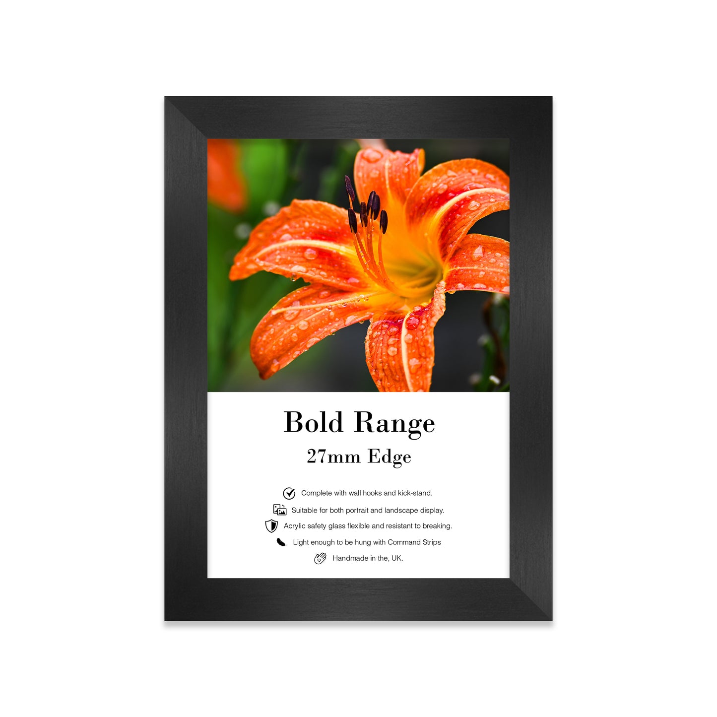 Wholesale BLK Picture Frames Bulk Trade supplier UK Made for retail