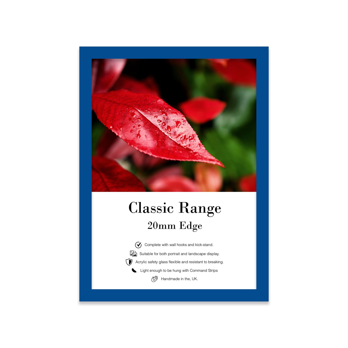 Wholesale BLU Picture Frames Bulk Trade supplier UK Made for retail