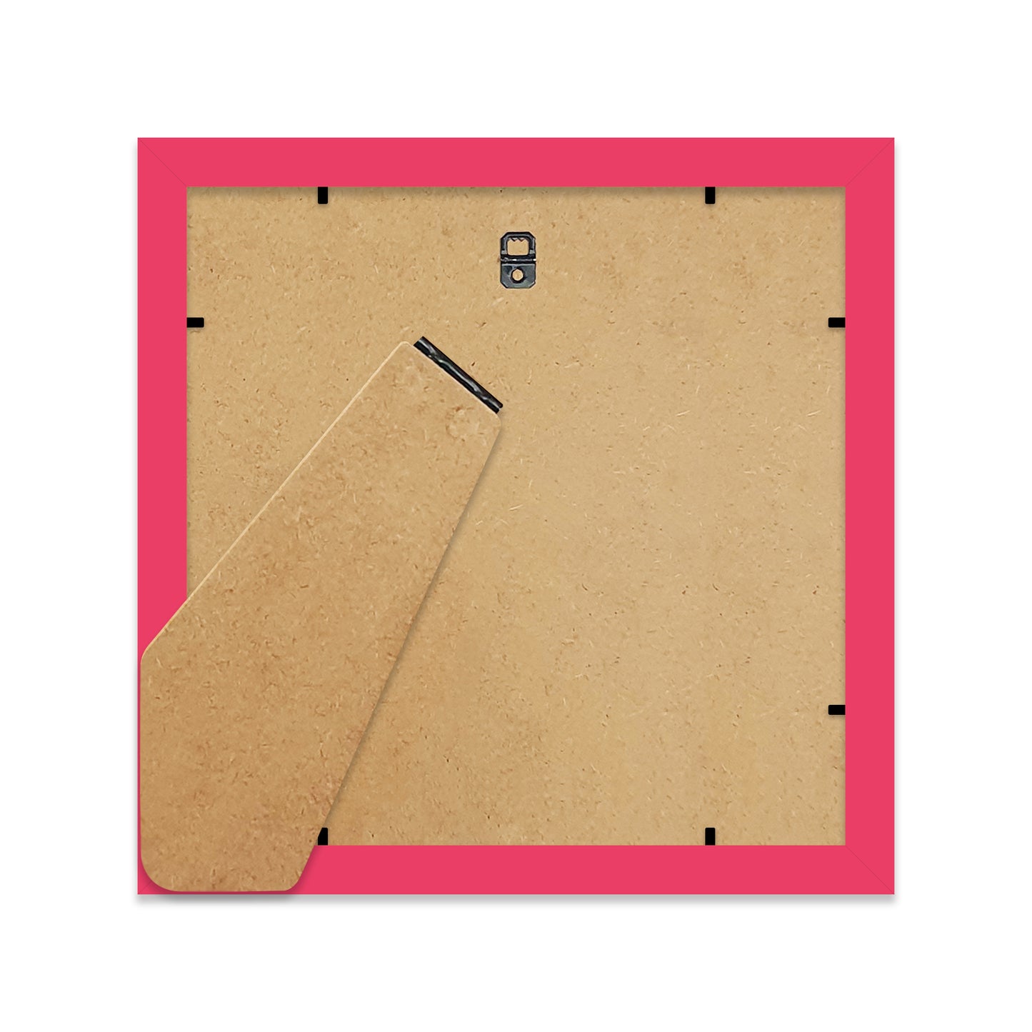 Bright Pink Picture Frame 20mm Edge