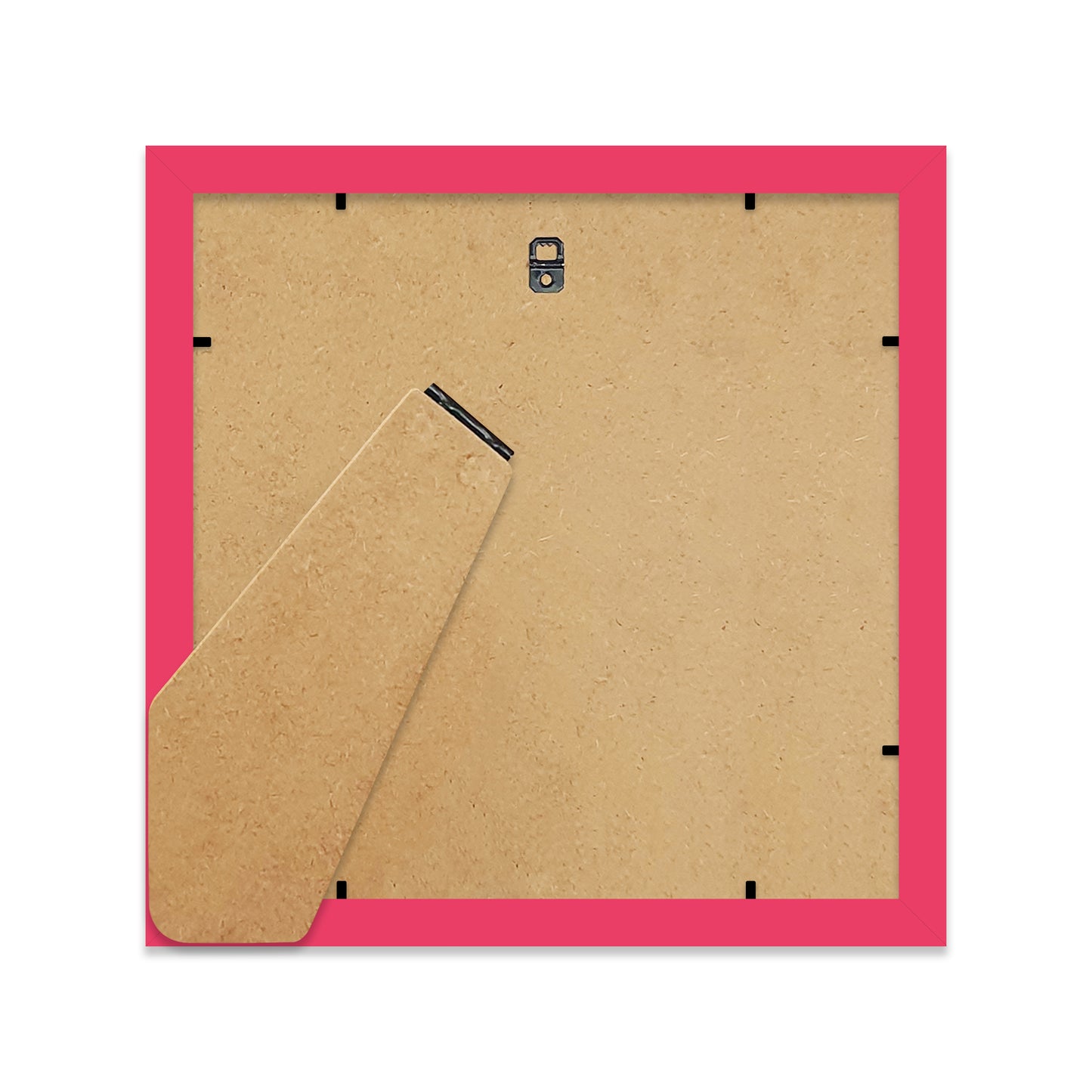 Bright Pink Picture Frame 20mm Edge