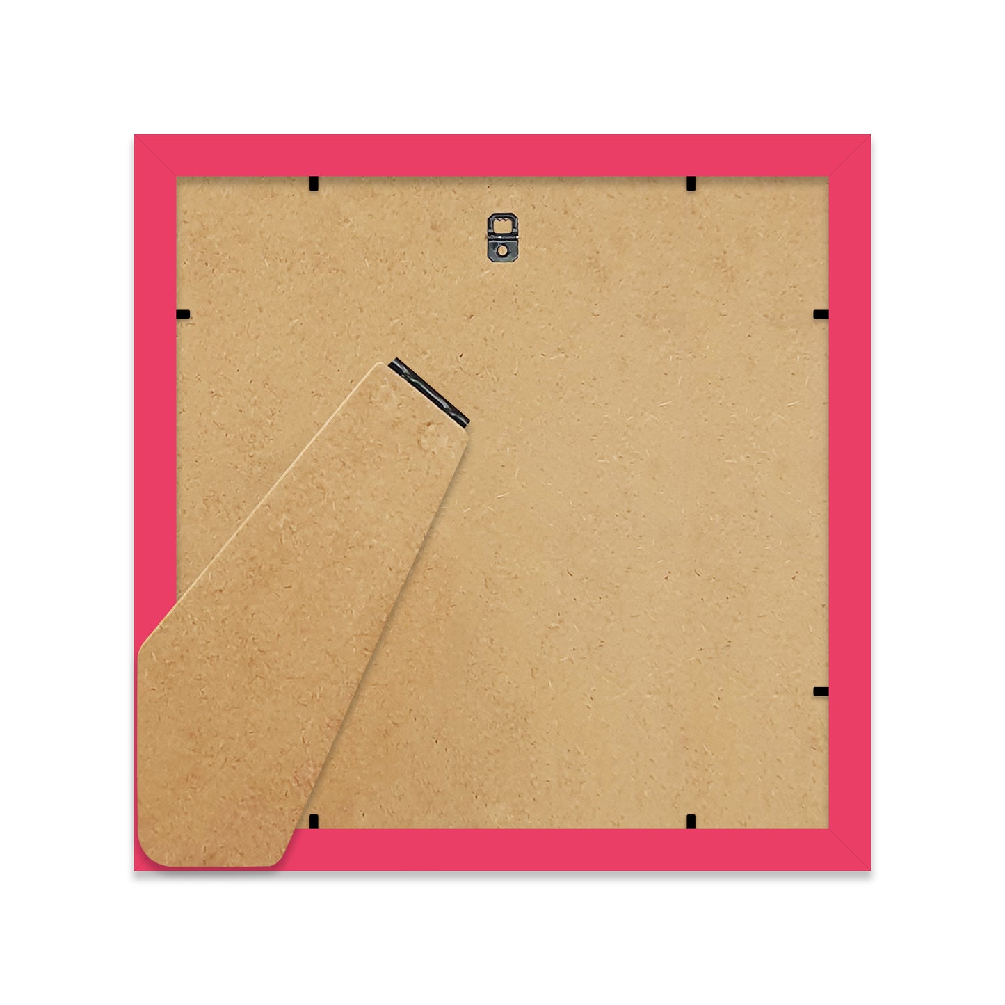 Bright Pink Picture Frame 20mm Edge