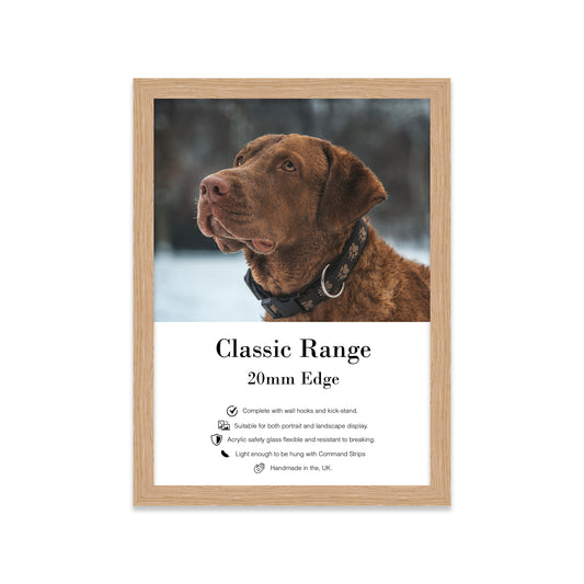 Wholesale OAK Picture Frames Bulk Trade supplier UK Made for retail