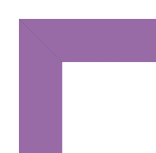 Purple Picture Frame 20mm Edge
