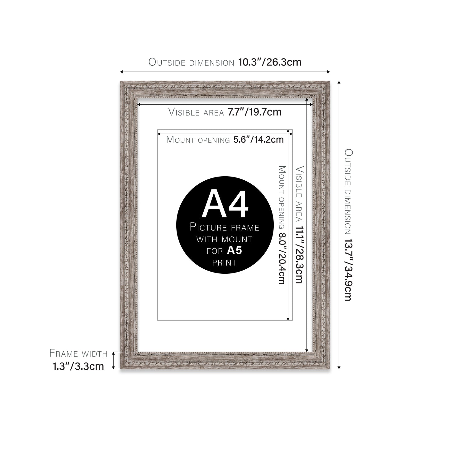 A2 wholesale ornate frames UK